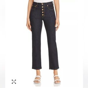 Tory Burch jeans resin wash